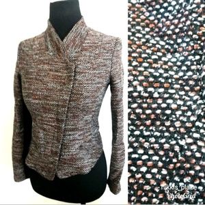 Ann Taylor Petite Tweed Boucle Blazer